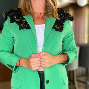 ENVY GREEN BLAZER