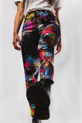 SPLATTER JEANS