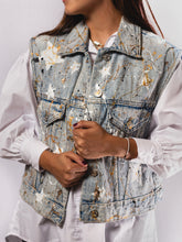 Load image into Gallery viewer, SKY FULL OF STARS DENIM VESTS